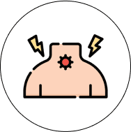 Symptoms unresponsive to over-the-counter treatments.