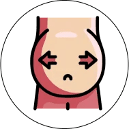 Constipation bloating